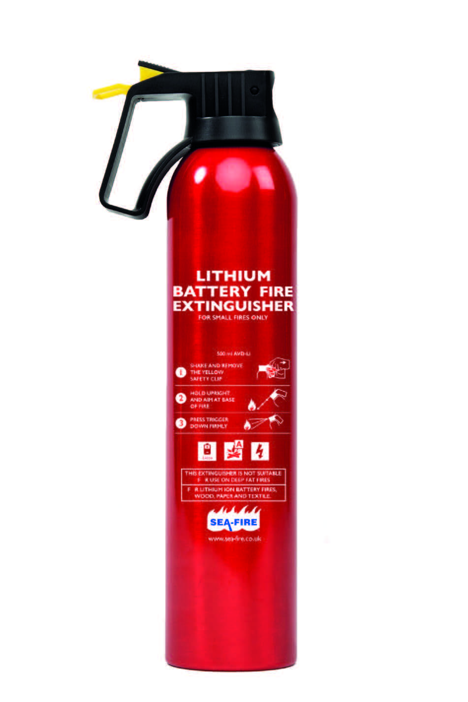 AVD Lithium-ion ildslukker 500ml fra Sea-Fire